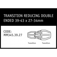 Marley Philmac Transition Reducing Double Ended 39-43 x 27-34mm - MM345.39.27